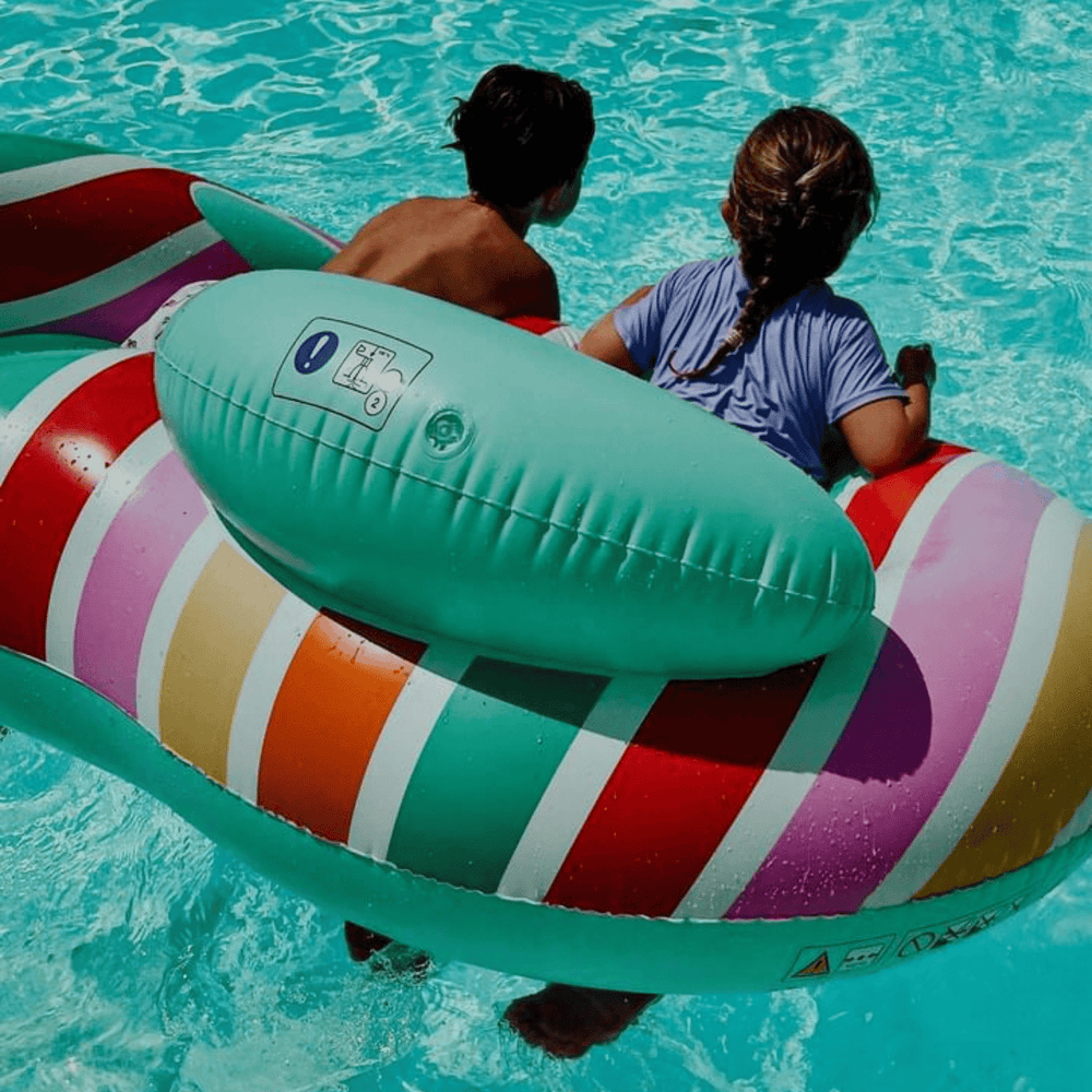 Farbschub | Mehrfachgelenktes Schwimmbad Ø 190 cm