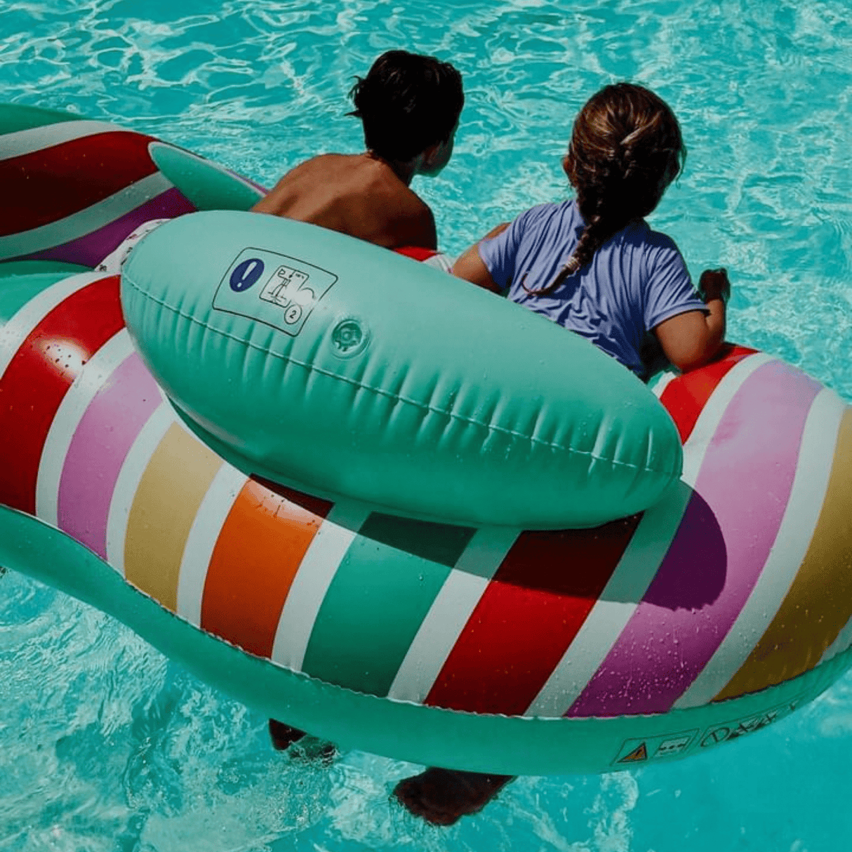 Farbschub | Mehrfachgelenktes Schwimmbad Ø 190 cm