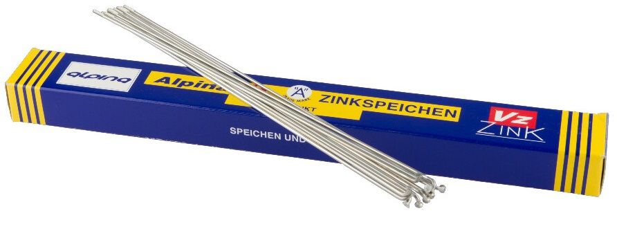 Alpina spokes 282-13 raggi ø2.33mm fg 2,6 - zinc (144 pieces)