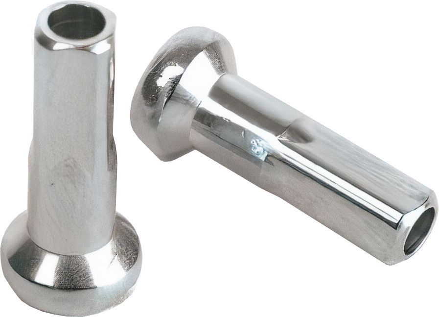 Sapim écrou de rayon rayon 14 - argent (100 pièces)