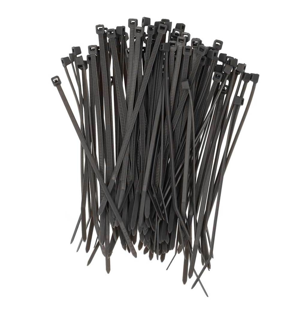 Unbranded cable ties 2.5x100 gray bag of 100