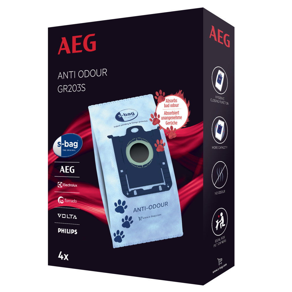 Aeg s-bag anti lugt gr.203s