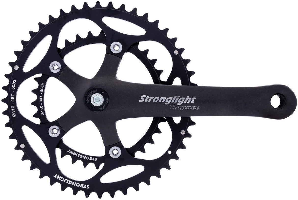 Stronglight crankset impact compact crankset strongl.impact compact 34 48t 170mm