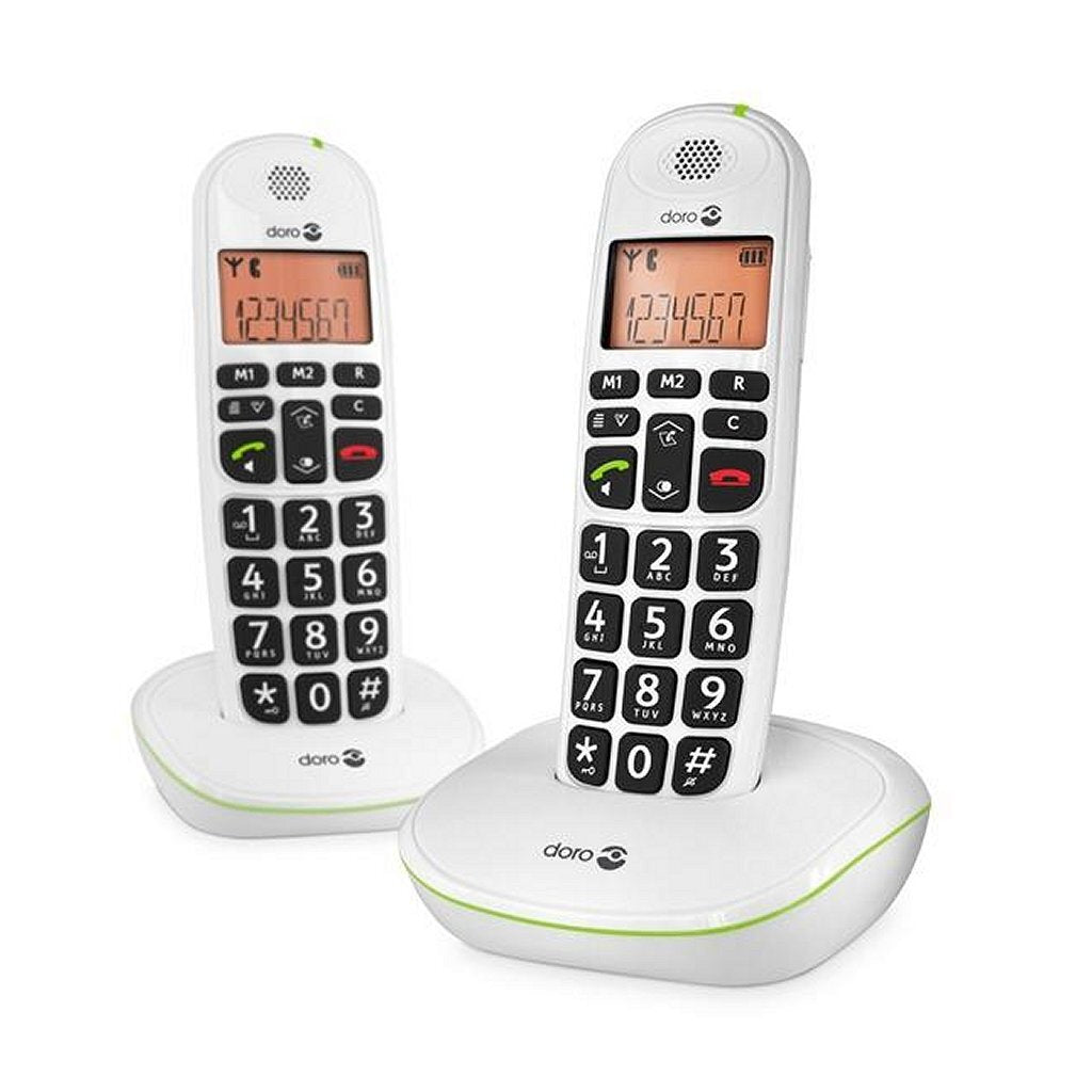 Telefono Doro easy duo telefono bianco