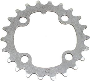 Stronglight mtb chainring chain ring strongl. cd64mm 22t sil.