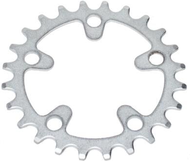 Stronglight mtb chainring chain ring strongl. 26t cd74mm sil.