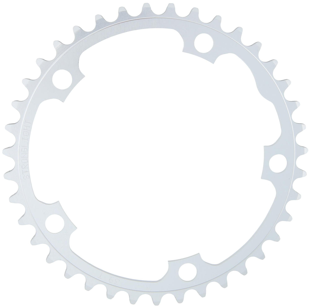 Stronglight race chainring chain ring strongl. cd130mm 38t sil.