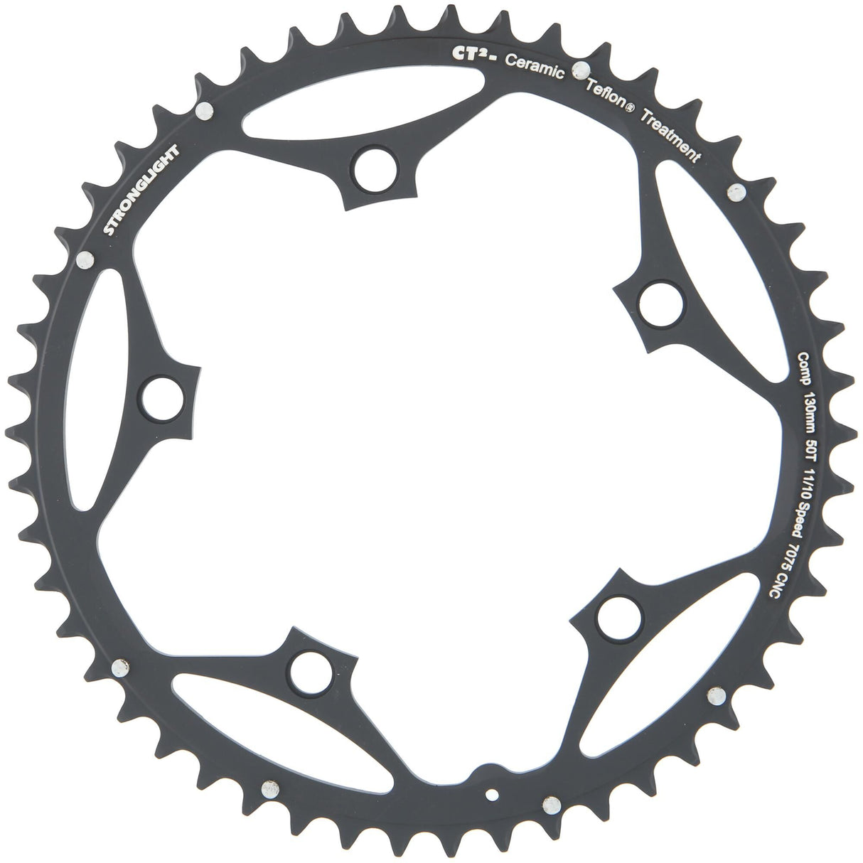 Stronglight chainring ct2 chain ring strongl.ct2 cd130mm 50t b