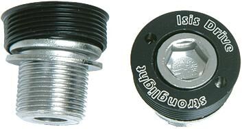 Stronglight crank bolt m15 crank screw strongl. pair f.isis drive