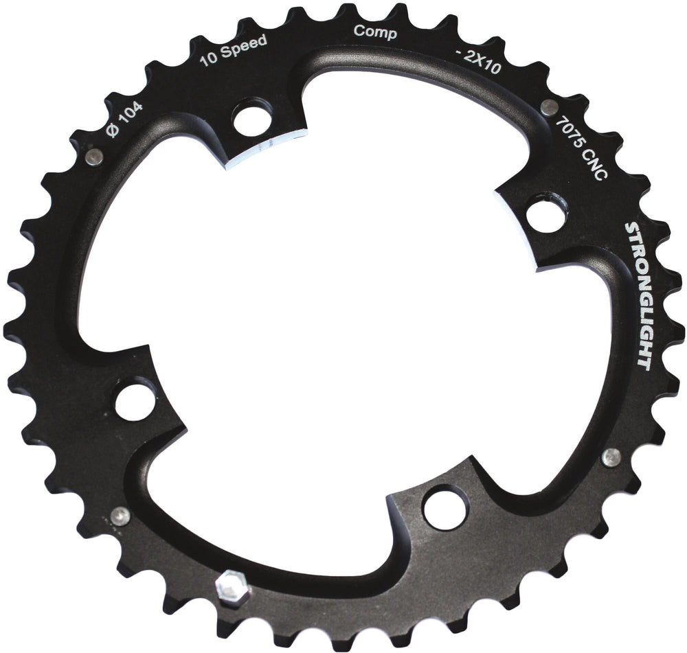 Stronglight chainring mtb chain ring strongl. mtb 36t aluminum black
