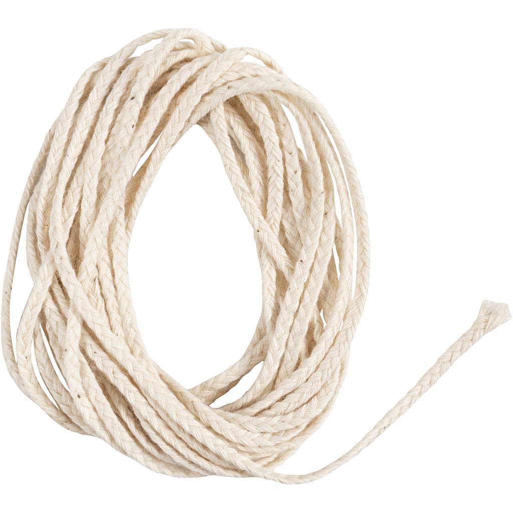 Creative Company Wick per battezzato (Dia. 15-22 mm) e candele gettate (Slide 40-60 mm), 3M