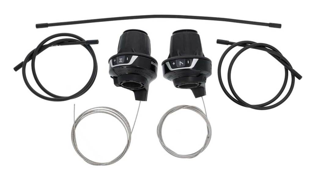 Shimano Revoshifters Tourney 3x7V SL-RV sort sort