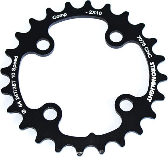 Stronglight mtb chainring chain ring strongl. 4a 22t 64mm sram shim str