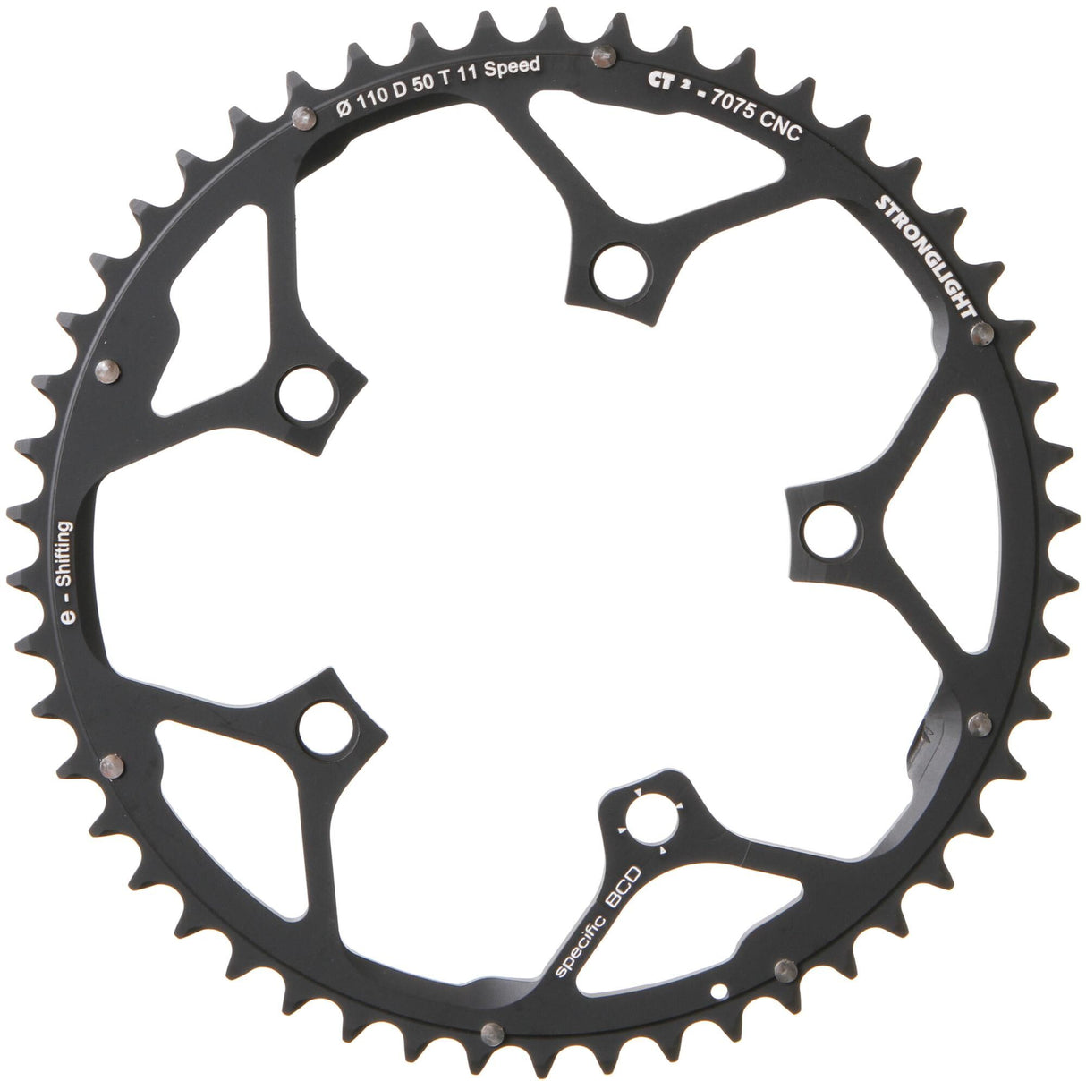 Stronglight chainring ct2 chain ring strongl.ct2 50t 110mm campa sr eps
