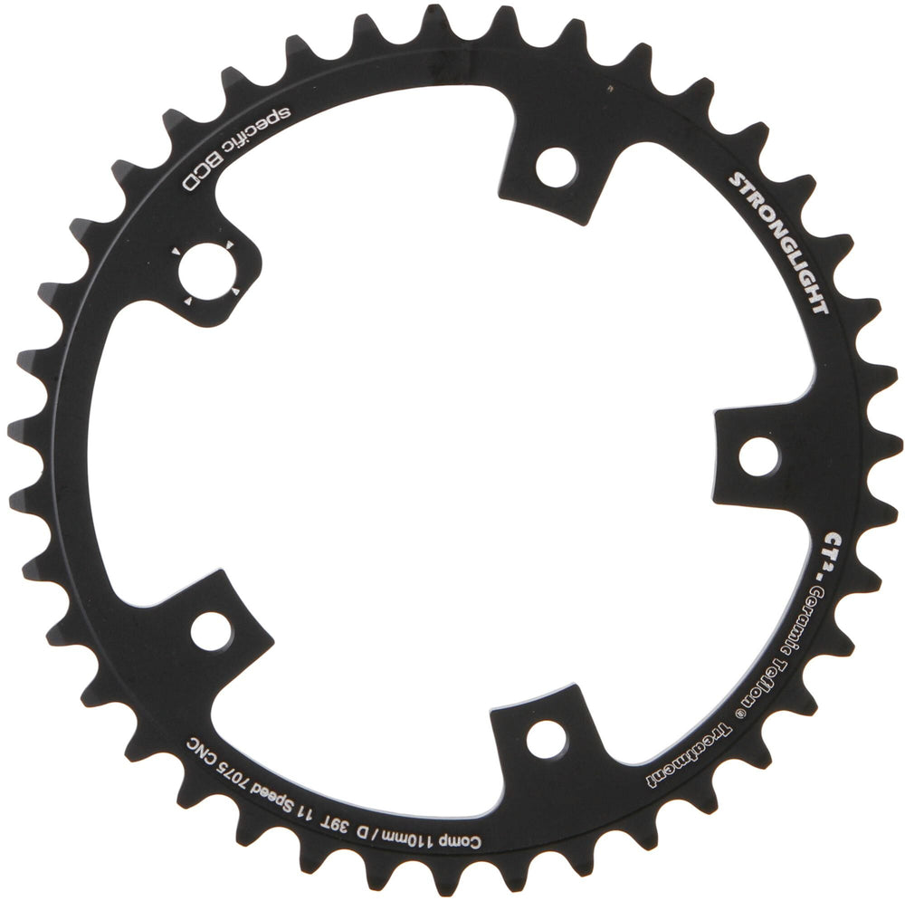 Stronglight chainring ct2 chain ring strongl.ct2 39t 110mm campa sr eps