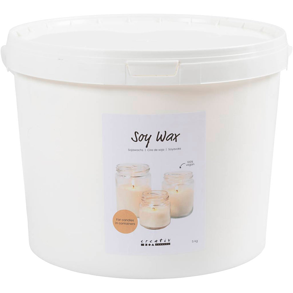 Creativ company soy wax, 5 kg 1 box