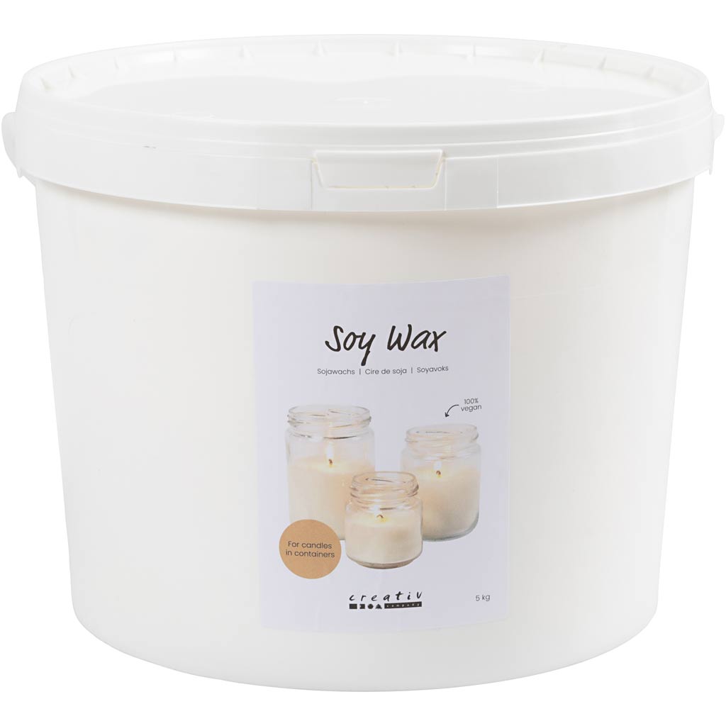 Creativ company soy wax, 5 kg 1 box
