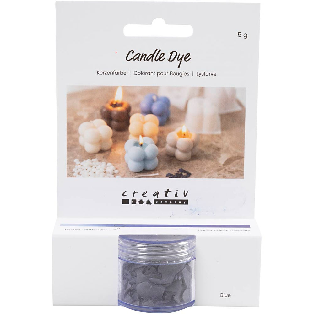 Creativ company candle paint, blue, 5 gr 1 box