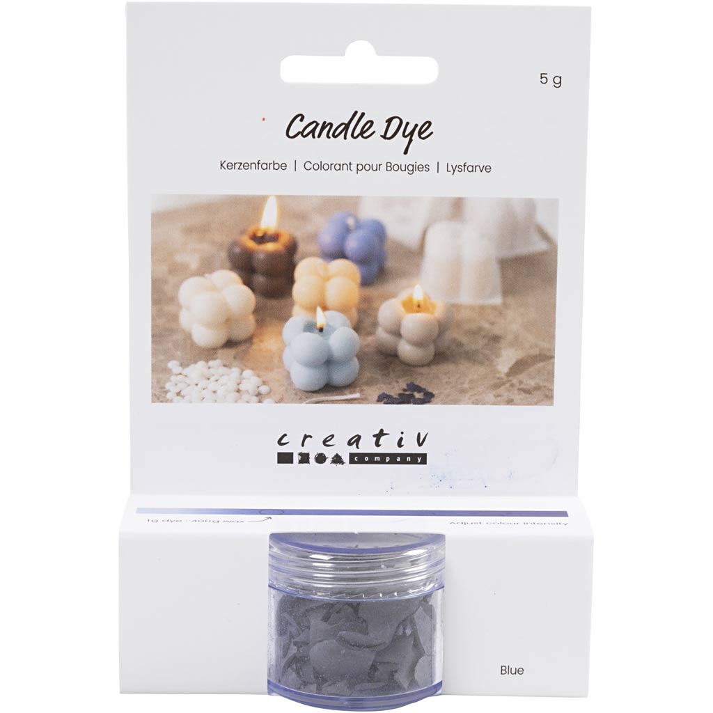Creativ company candle paint, blue, 5 gr 1 box