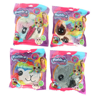 Plush ball bouncing furry friend 30cm animals assorted | 4 pieces