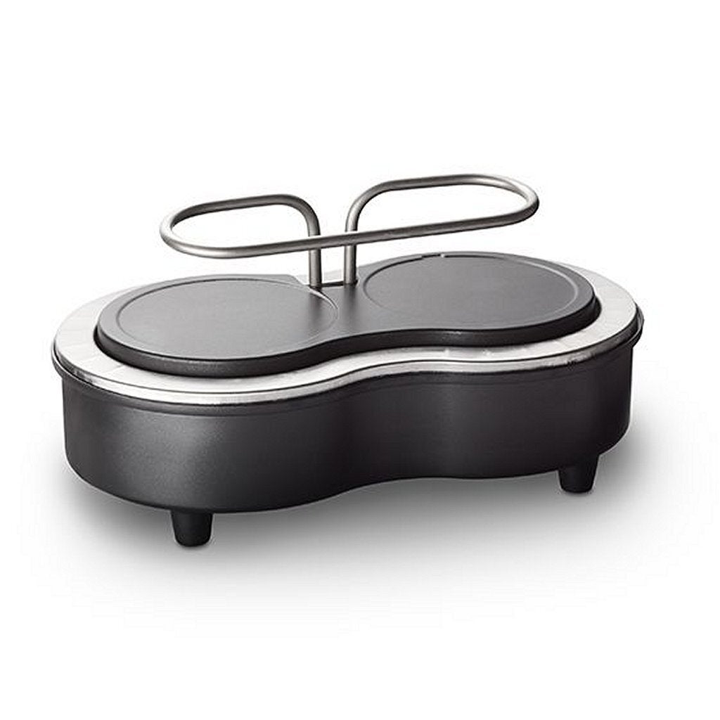 Emerio Emerio PO-122250 Pizzarette Duo + 2 Spatulas Terracotta Black