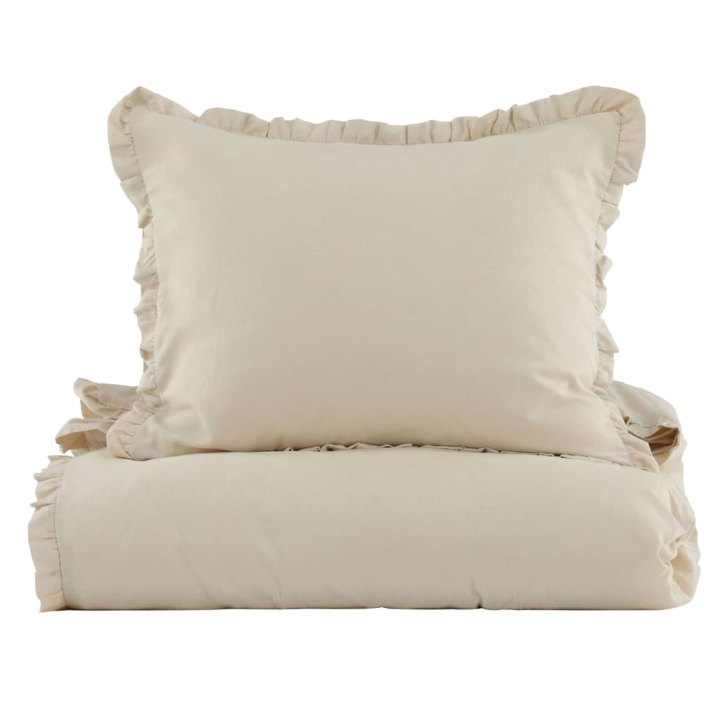 Couverture de couette à la maison de l'aventure lias 200x150 cm coton beige