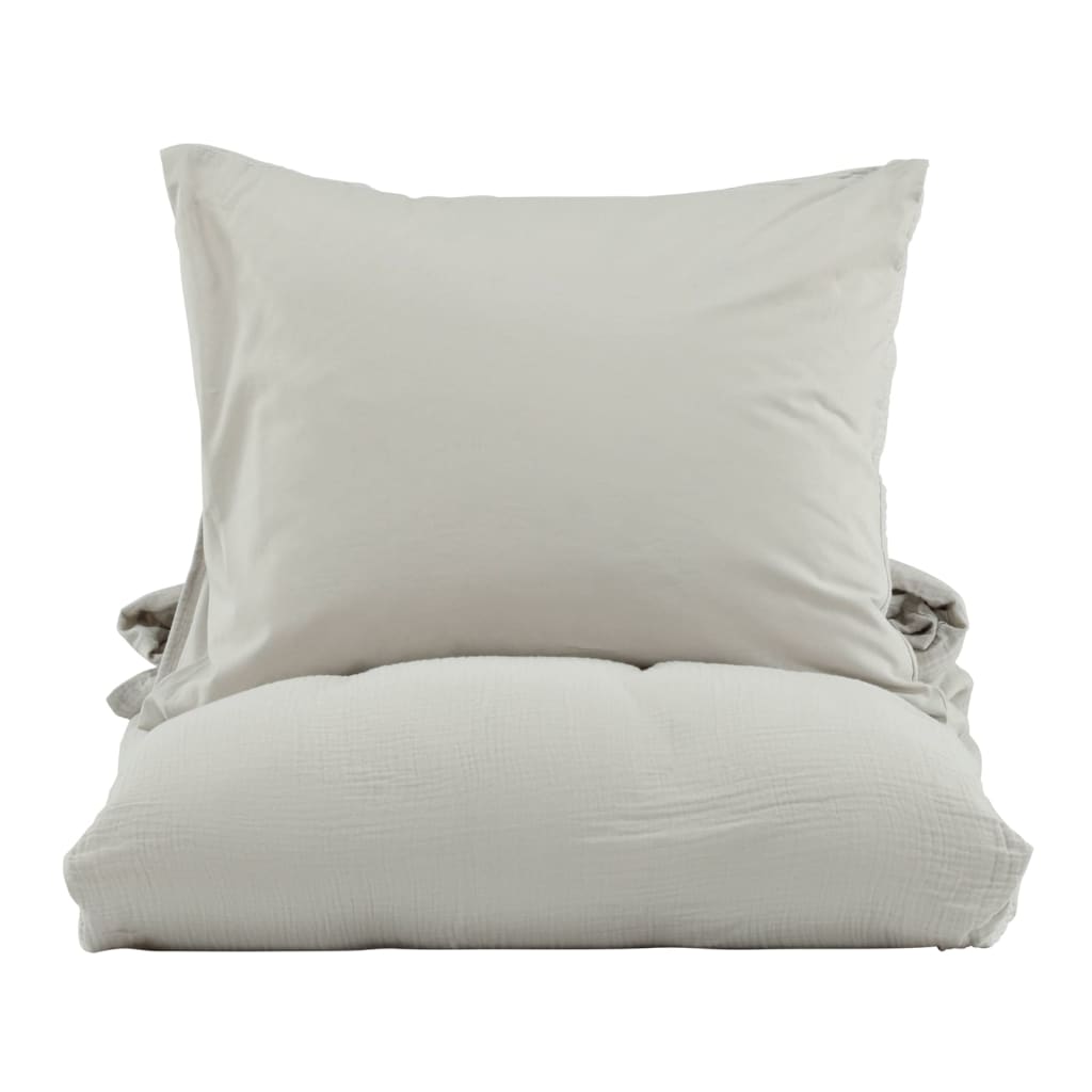 Venture maison Venture Home Cover Mila 200x150 cm coton gris clair