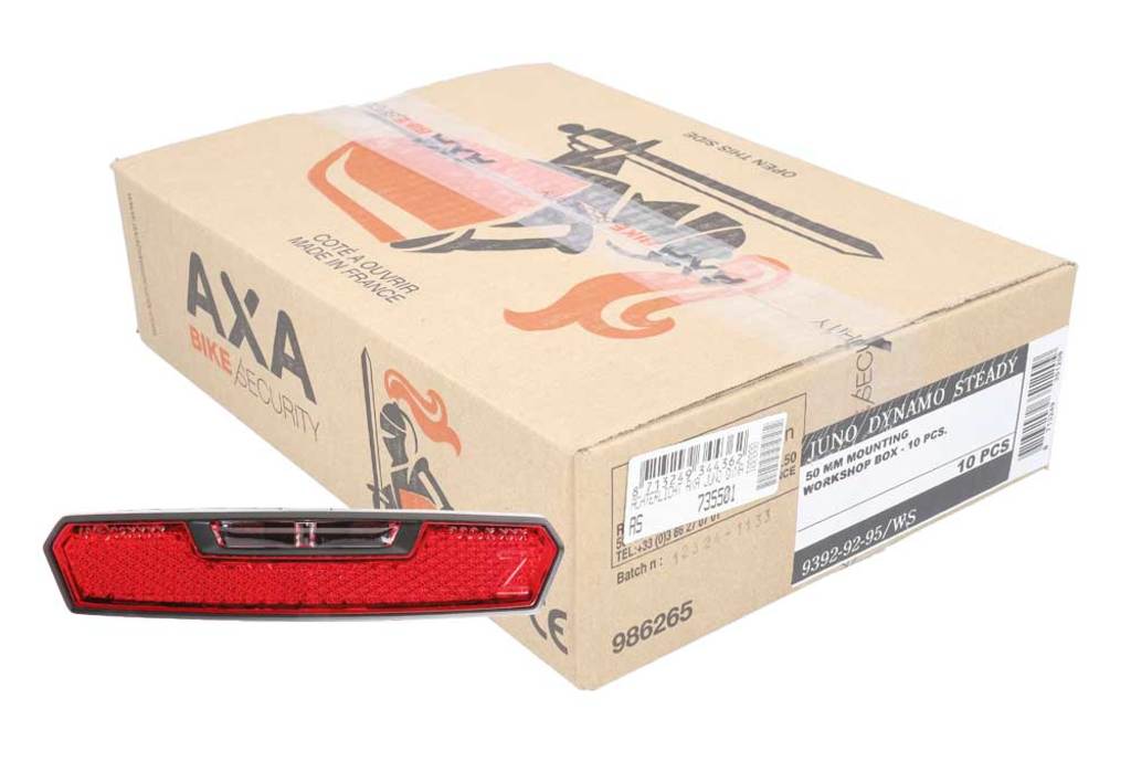 Axa led rear light juno led rear light juno rack att. 50cm 10psc.