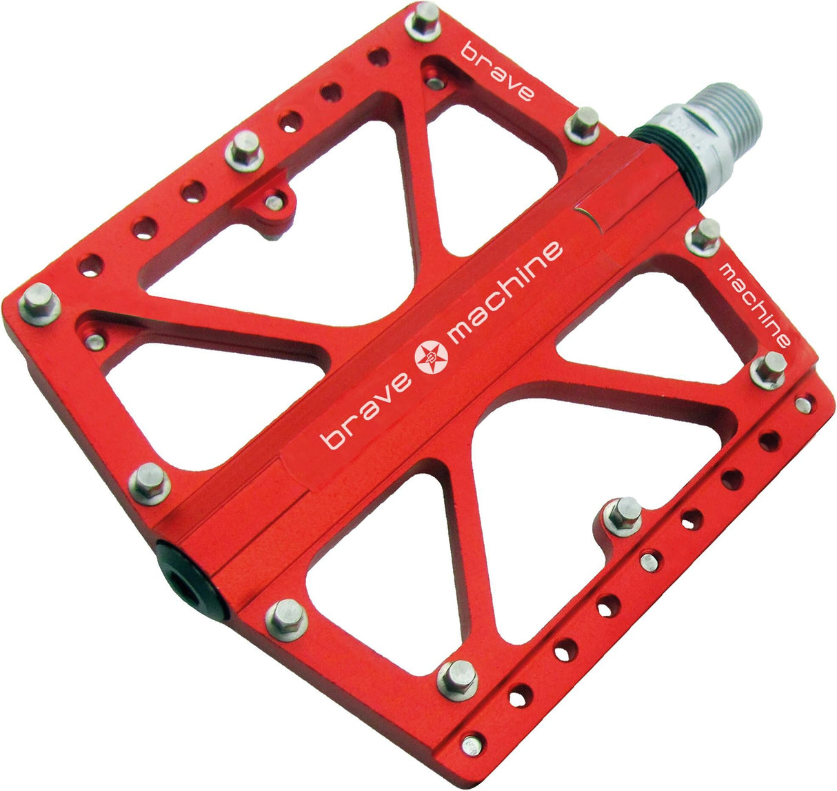 Brave platform pedal freeride extreme mod. 19 platform pedal freeride extreme red