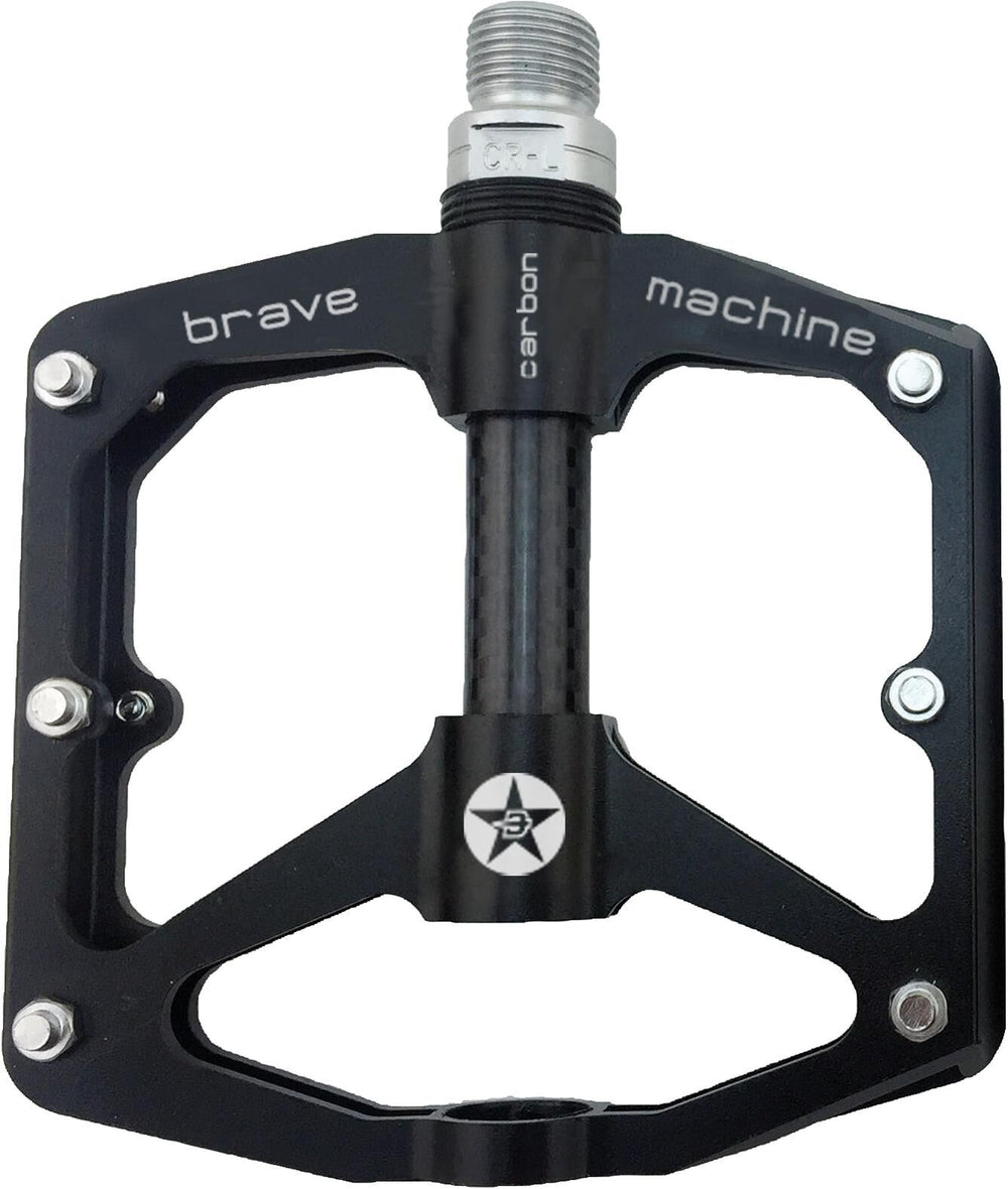 Brave platformpedaal freeride carbon mod. 19 platform pedal freeride carbon bl.