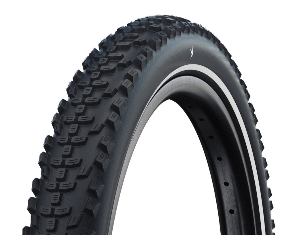 Schwalbe smart sam cargo - wired - addix e - super defense - 27.5x2.35 - black + reflex