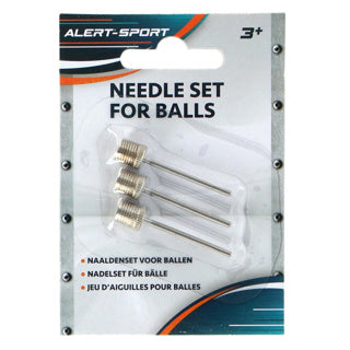 Jeu d'aiguilles de sport Alert pour ballons 3 pièces
