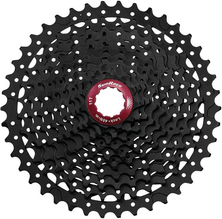 Sunrice - Kassette MTB CSMX3 11-42 10 Geschwindigkeit schwarz