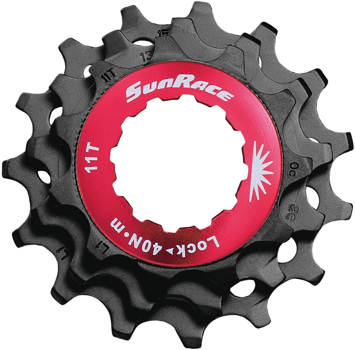 Shimano Sunrace Supply con ghirlande 11v 11 13 15t nero