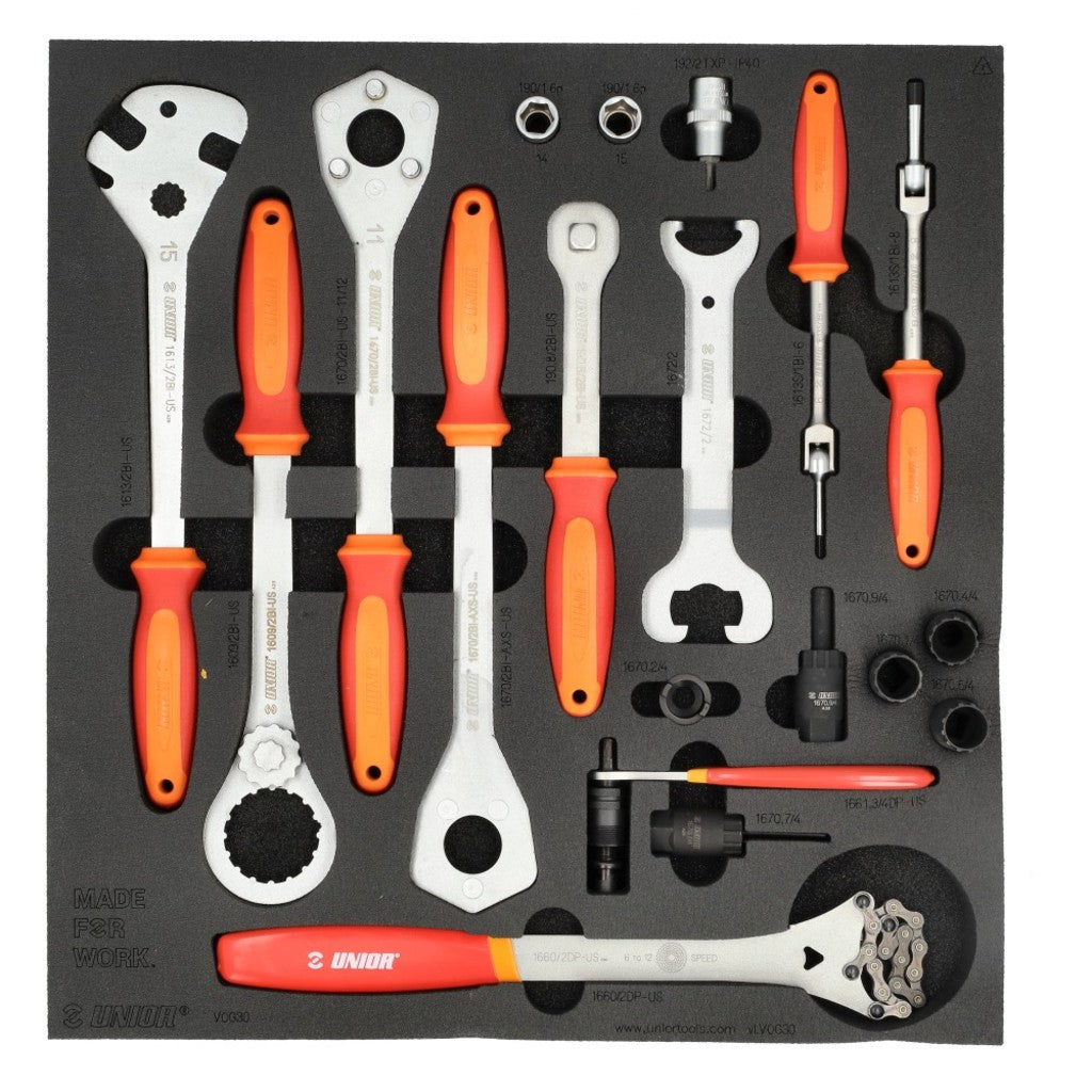 Unior gereedschap inlay werkbank xlc