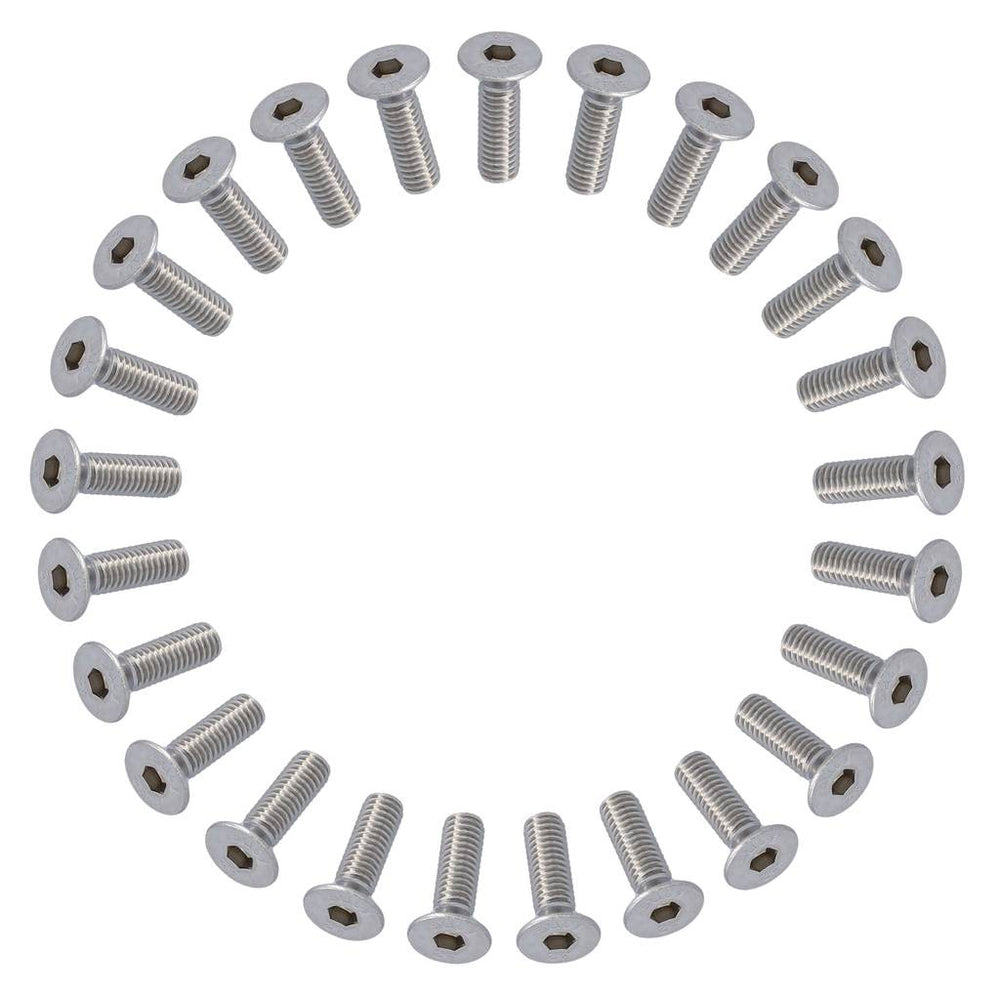 Anp bolt m6x20 hexagon socket stainless steel iso10642 a2-07 ds a 25