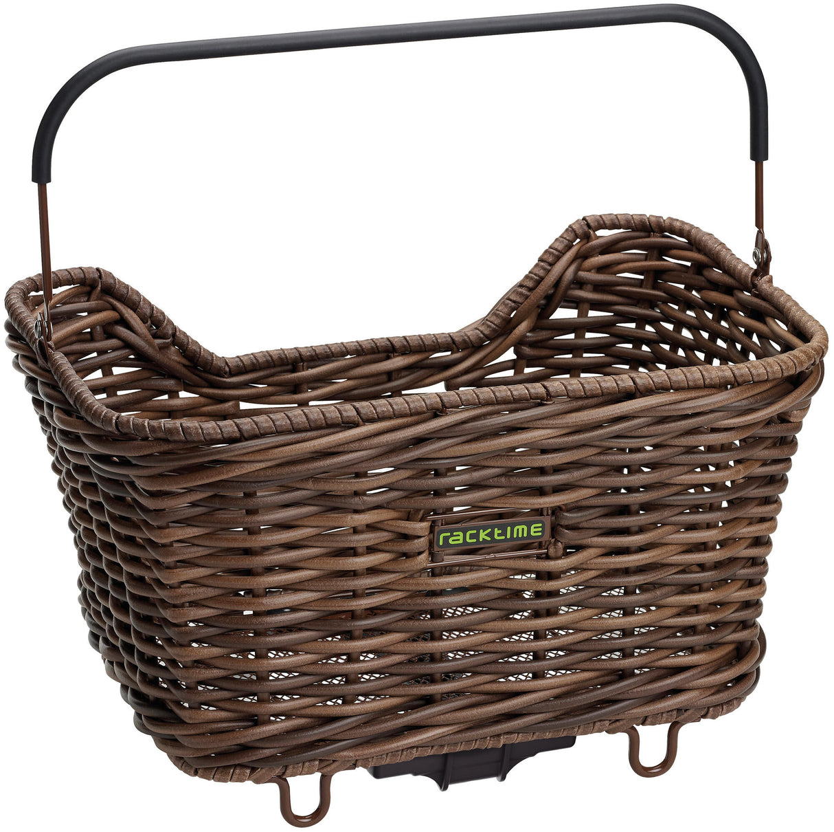 Racktime bicycle basket, rear basket bask-it willow 2.0 rear basket bask-it willow 2.0 brown