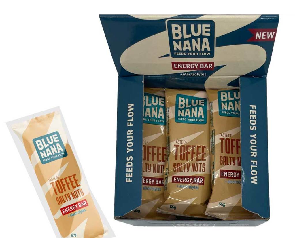 Blue nana bar energy toff salty nuts 55gr ds a 12