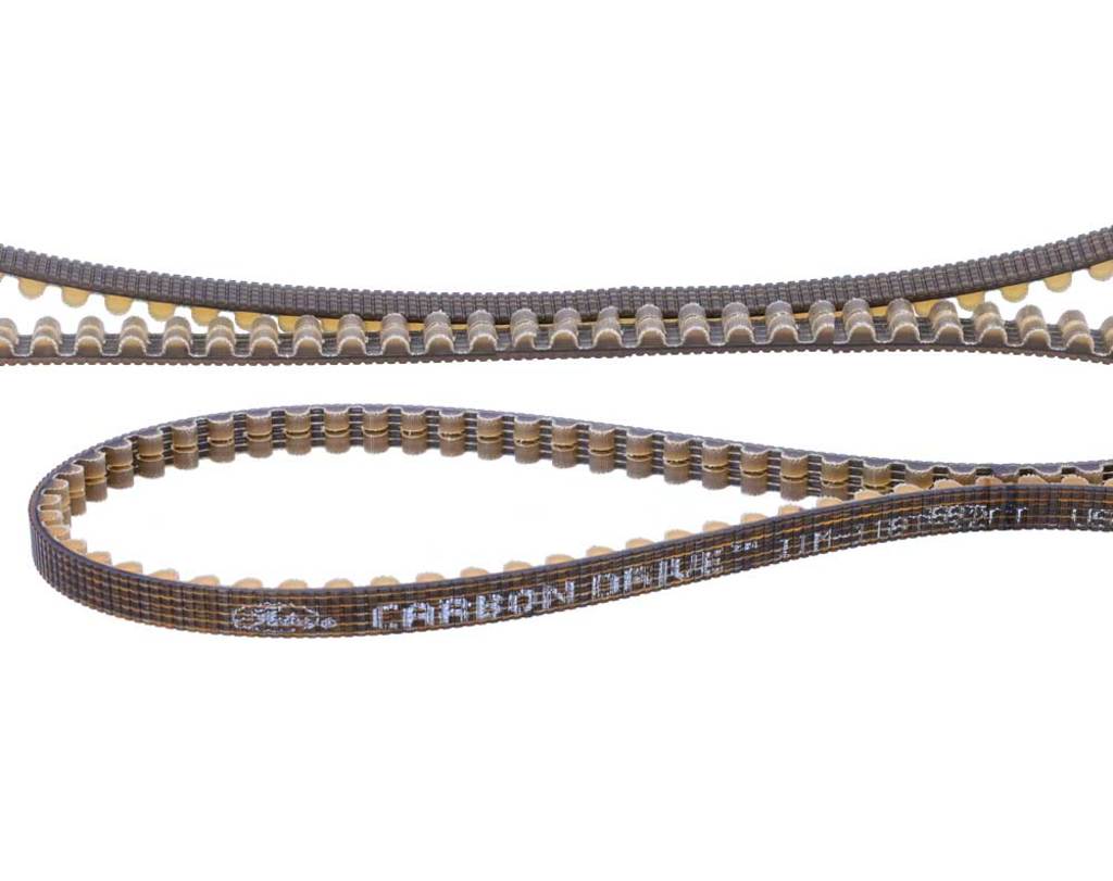 Cintura di guida Canna CDX Carbon Drive 118T 1298x12mm Miele