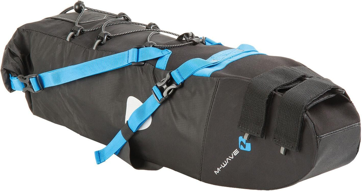 M-Wave Saddle Bag BP 11 litros PVC Negro