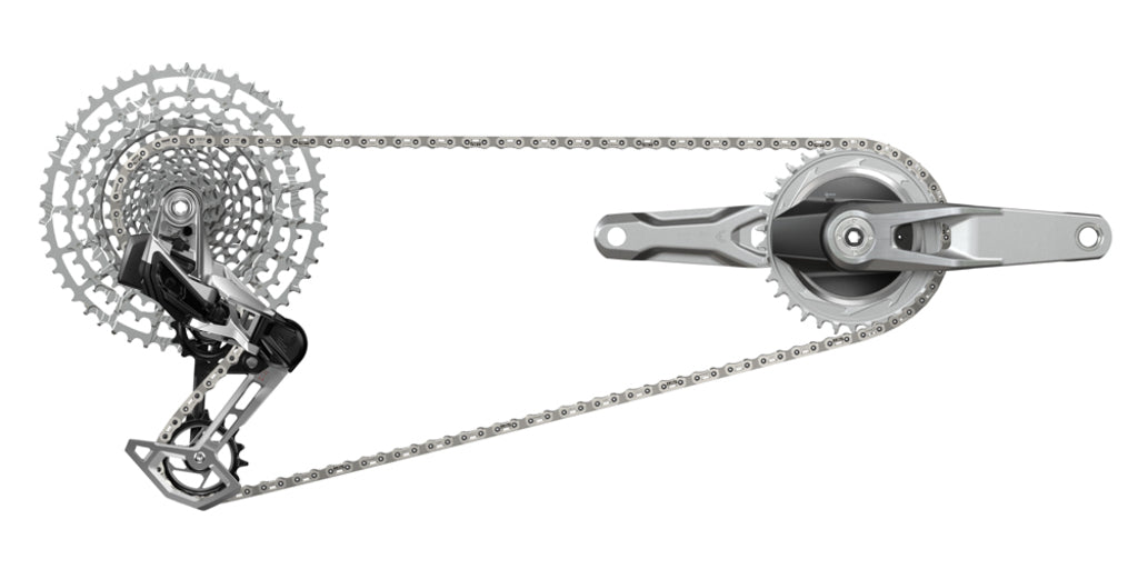 Sram shifting group set 1987 eagle axs transmission. set 1987 eagle tt 170 mm 32 34 z silver