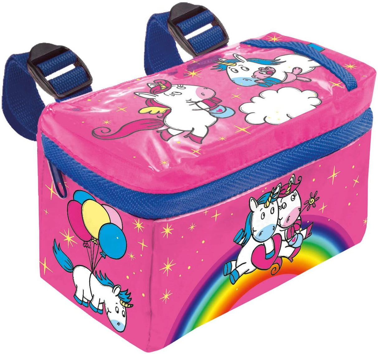 Bike fashion children's handlebar bag unicorn bar bag unicorn pink