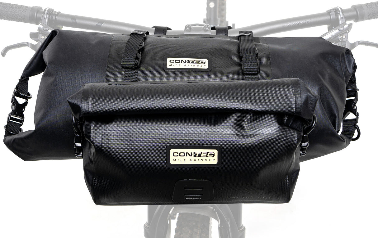 Contec handlebar bag mile grinder front ct bag mile grinder front
