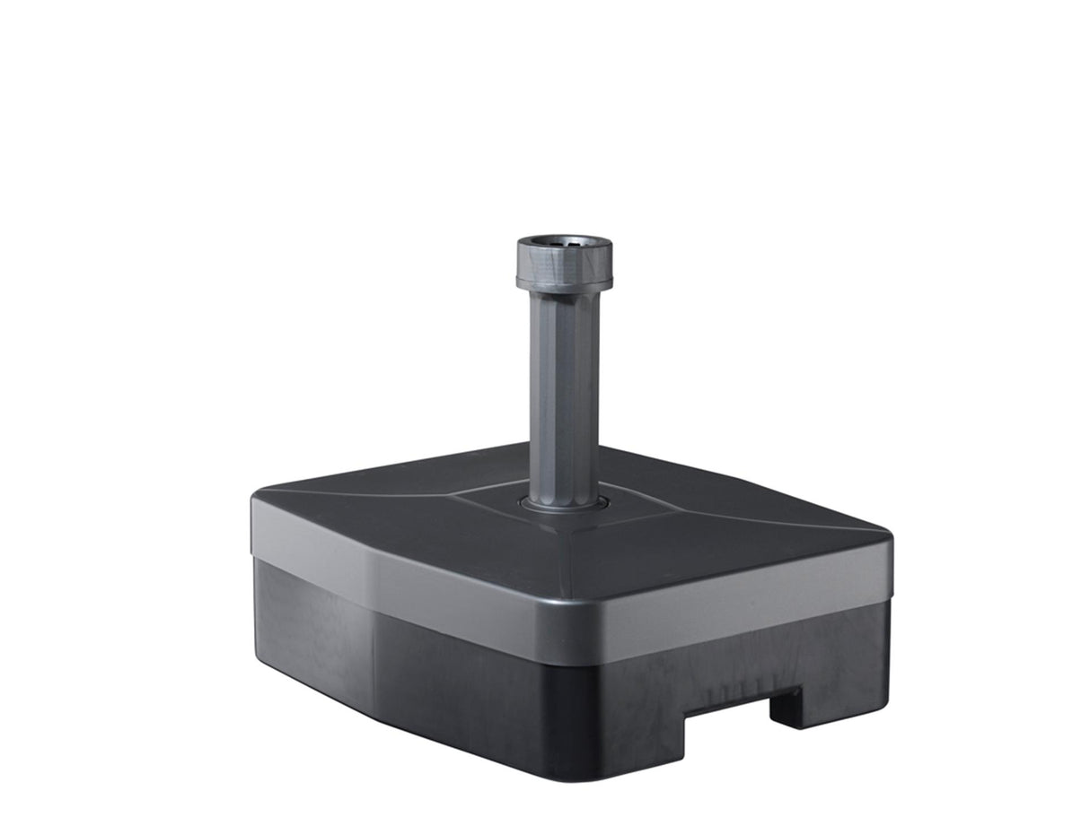 Helcosol parasolvoet 30kg rh vulbaar rol antracie