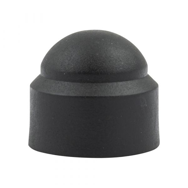 Cover cap nut m12 black plastic tub 50 pcs.