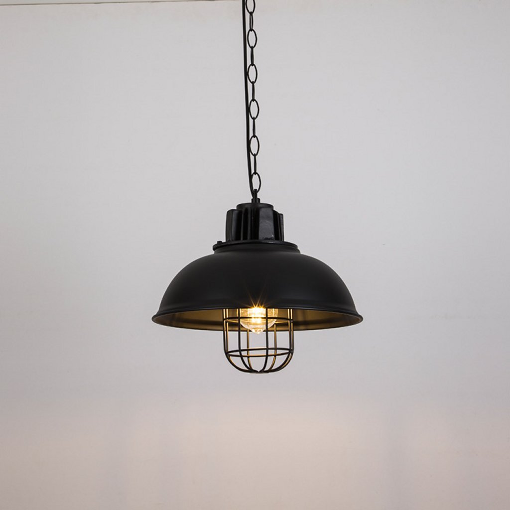Homestyle pro mk107-bb industrial pendant lamp 33x26 cm black metal