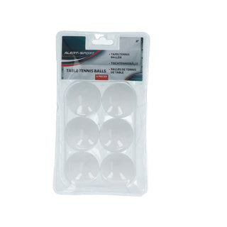 Balles de tennis de table Alert sport 6 pièces