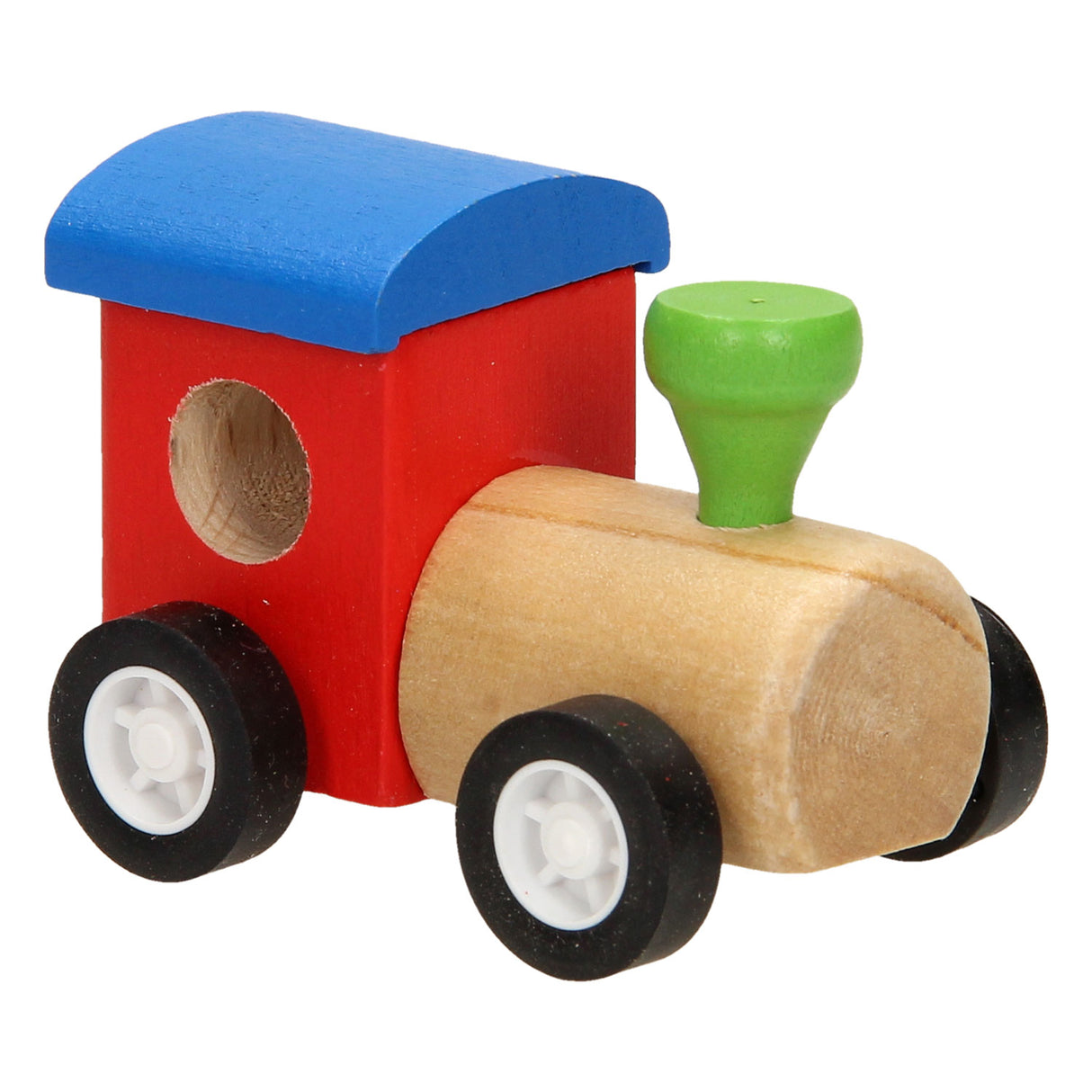 Train en bois avec ruban de route, 8mtr