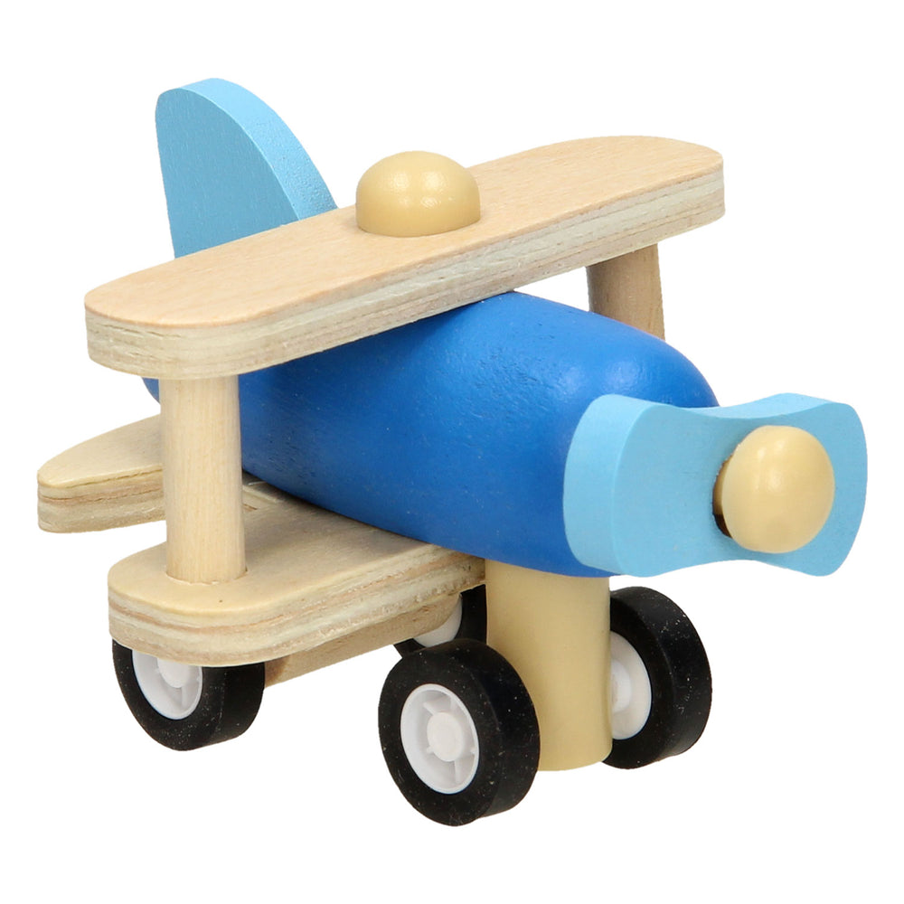 Wooden airplane with road tape, 8mtr