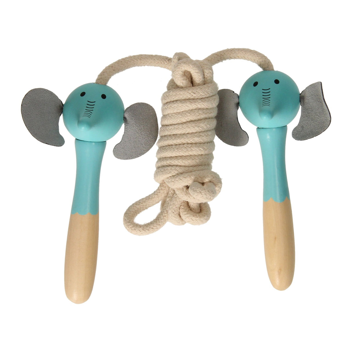Hölzer Jumping -Seiltier - Elefant